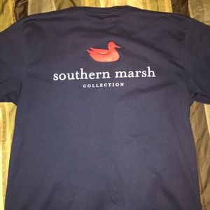 SOUTHERN MARSH Navy Tee